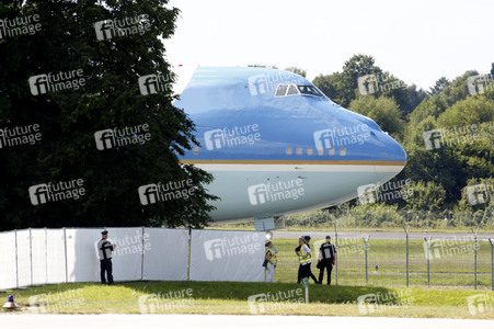 Flughafenankünfte der Staatschefs zum G20-Gipfel in Hamburg