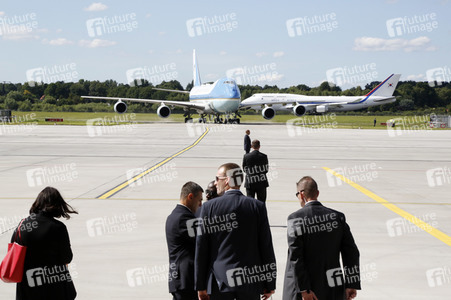 Flughafenankünfte der Staatschefs zum G20-Gipfel in Hamburg