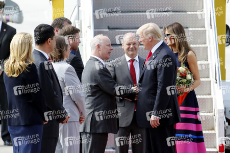 Flughafenankünfte der Staatschefs zum G20-Gipfel in Hamburg