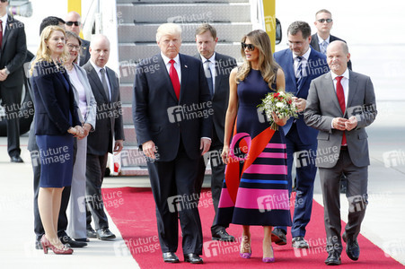 Flughafenankünfte der Staatschefs zum G20-Gipfel in Hamburg