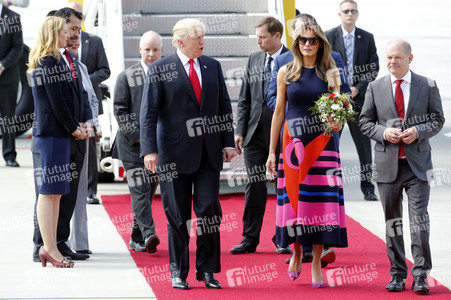 Flughafenankünfte der Staatschefs zum G20-Gipfel in Hamburg