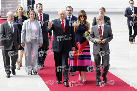 Flughafenankünfte der Staatschefs zum G20-Gipfel in Hamburg