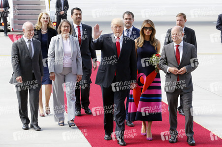 Flughafenankünfte der Staatschefs zum G20-Gipfel in Hamburg