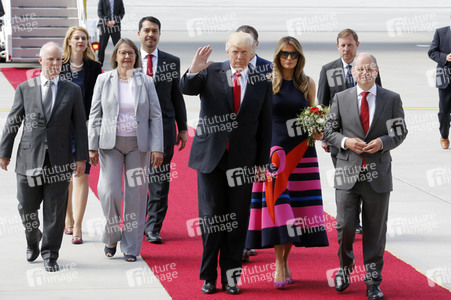 Flughafenankünfte der Staatschefs zum G20-Gipfel in Hamburg
