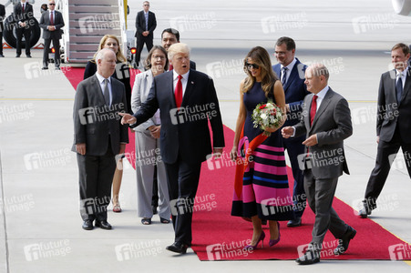 Flughafenankünfte der Staatschefs zum G20-Gipfel in Hamburg