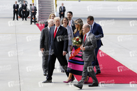Flughafenankünfte der Staatschefs zum G20-Gipfel in Hamburg