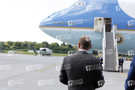 Flughafenankünfte der Staatschefs zum G20-Gipfel in Hamburg
