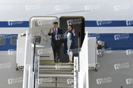 Flughafenankünfte der Staatschefs zum G20-Gipfel in Hamburg