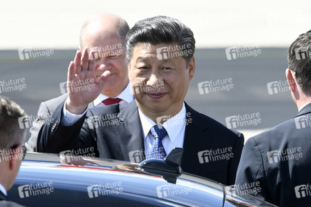 Flughafenankünfte der Staatschefs zum G20-Gipfel in Hamburg