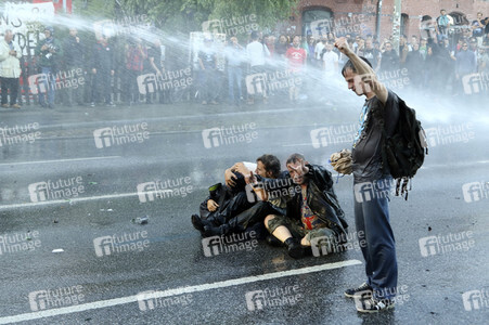 'G20 Welcome to Hell' Demo in Hamburg