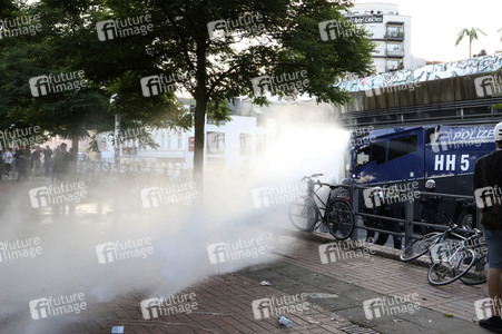 'G20 Welcome to Hell' Demo in Hamburg