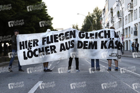 'G20 Welcome to Hell' Demo in Hamburg