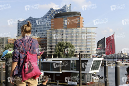 '#BlockG20 – colour the red zone!' Demonstration in Hamburg