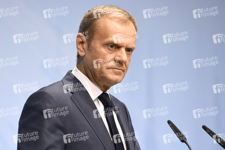 EU-Pressekonferenz auf dem G20-Gipfel in Hamburg