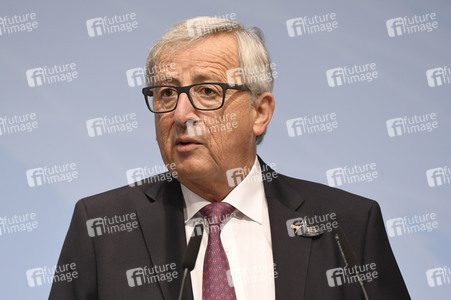 EU-Pressekonferenz auf dem G20-Gipfel in Hamburg