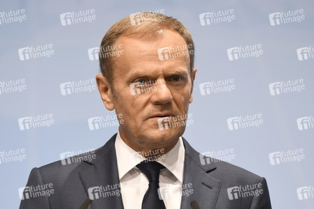 EU-Pressekonferenz auf dem G20-Gipfel in Hamburg