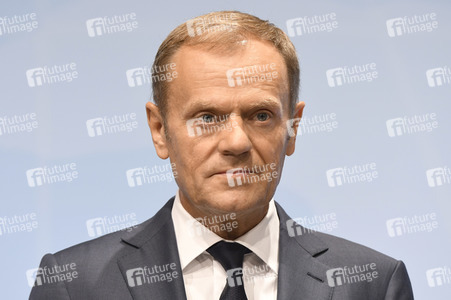 EU-Pressekonferenz auf dem G20-Gipfel in Hamburg