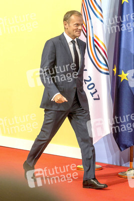 Begrüßung der G20-Gipfel Teilnehmer in Hamburg
