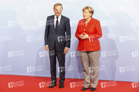 Begrüßung der G20-Gipfel Teilnehmer in Hamburg