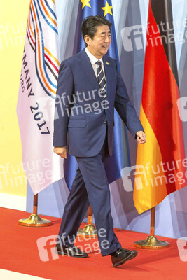 Begrüßung der G20-Gipfel Teilnehmer in Hamburg