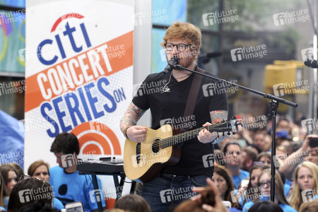 Konzert von Ed Sheeran in New York