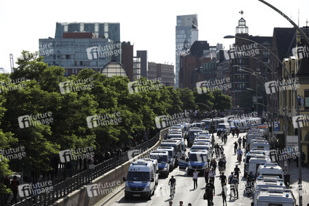 'G20 Welcome to Hell' Demo in Hamburg