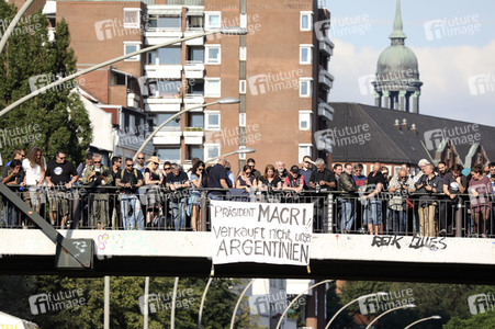'G20 Welcome to Hell' Demo in Hamburg