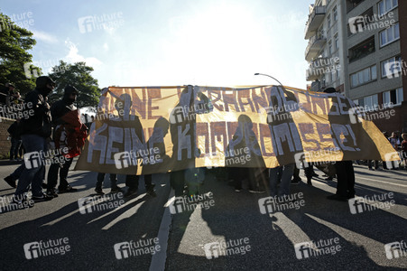 'G20 Welcome to Hell' Demo in Hamburg