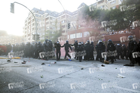 'G20 Welcome to Hell' Demo in Hamburg