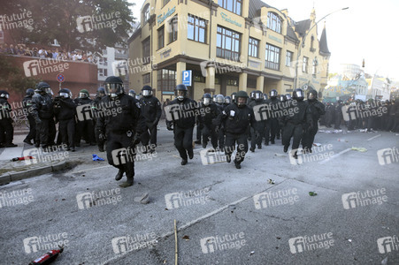 'G20 Welcome to Hell' Demo in Hamburg