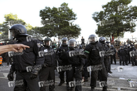 'G20 Welcome to Hell' Demo in Hamburg