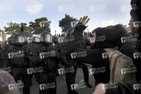 'G20 Welcome to Hell' Demo in Hamburg