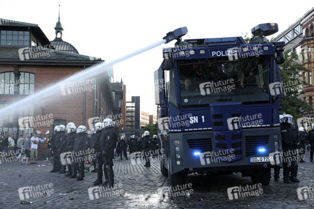 'G20 Welcome to Hell' Demo in Hamburg