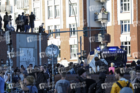 'G20 Welcome to Hell' Demo in Hamburg