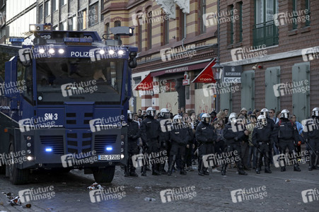 'G20 Welcome to Hell' Demo in Hamburg