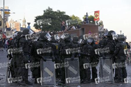 'G20 Welcome to Hell' Demo in Hamburg