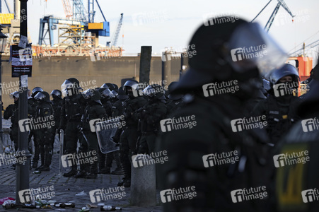 'G20 Welcome to Hell' Demo in Hamburg