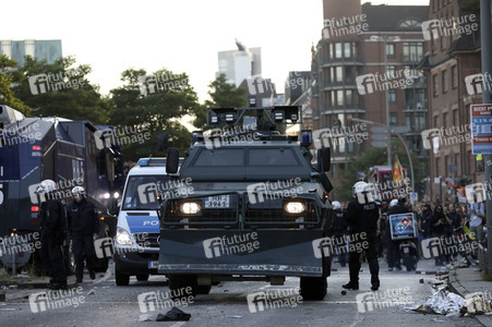 'G20 Welcome to Hell' Demo in Hamburg
