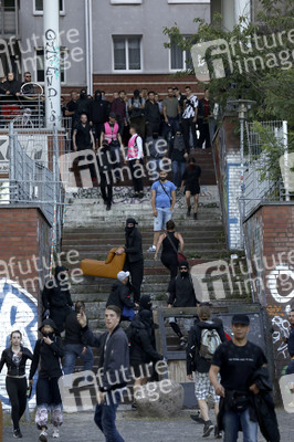 'G20 Welcome to Hell' Demo in Hamburg