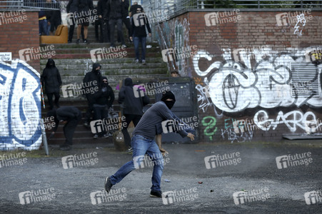 'G20 Welcome to Hell' Demo in Hamburg