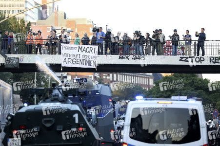 'G20 Welcome to Hell' Demo in Hamburg