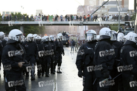 'G20 Welcome to Hell' Demo in Hamburg