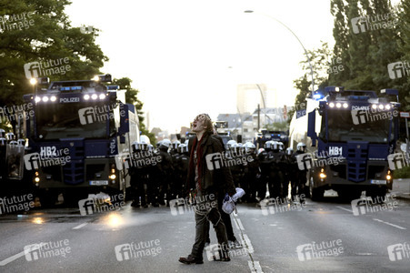 'G20 Welcome to Hell' Demo in Hamburg