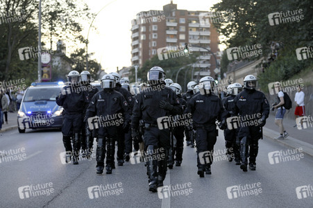 'G20 Welcome to Hell' Demo in Hamburg