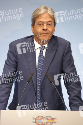 G20 Pressekonferenz von Paolo Gentiloni in Hamburg