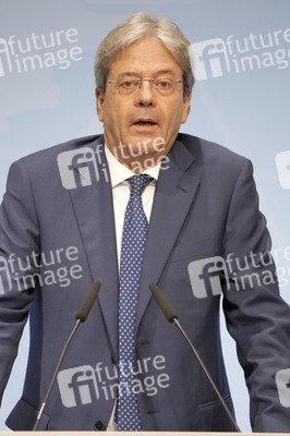 G20 Pressekonferenz von Paolo Gentiloni in Hamburg