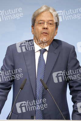 G20 Pressekonferenz von Paolo Gentiloni in Hamburg