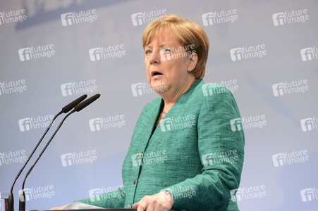 G20 Pressekonferenz von Angela Merkel in Hamburg