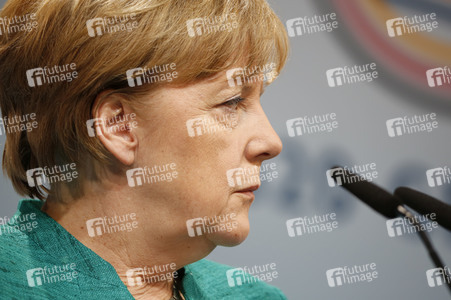 G20 Pressekonferenz von Angela Merkel in Hamburg