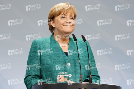 G20 Pressekonferenz von Angela Merkel in Hamburg